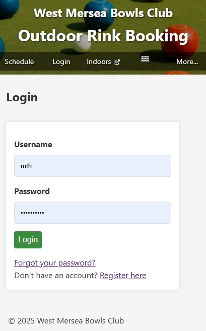 Login Form